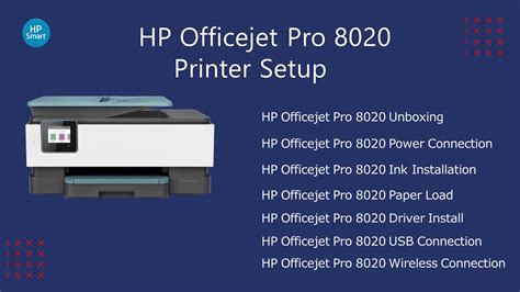 Installing the HP OfficeJet Pro 8020 Driver: A Step-by-Step Guide